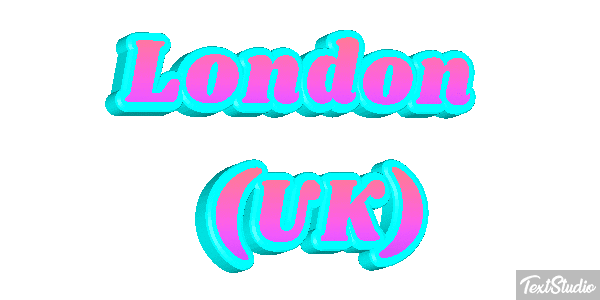 London (UK) Effetto testo