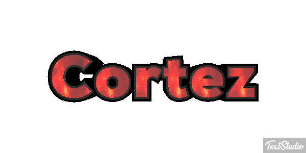 Cortez Efeito do texto
