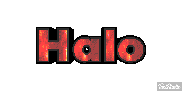 Halo Efeito do texto