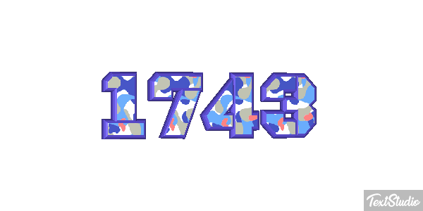 1743 Text effect