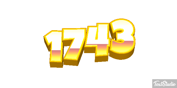 1743 Text effect