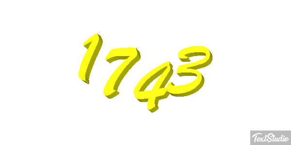 1743 Text effect