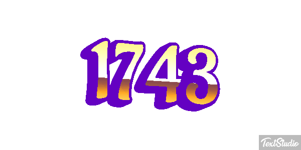 1743 Text effect