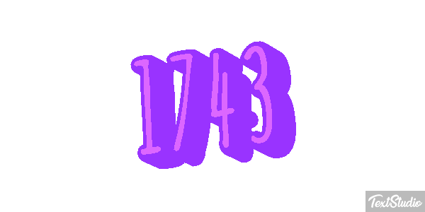 1743 Text effect