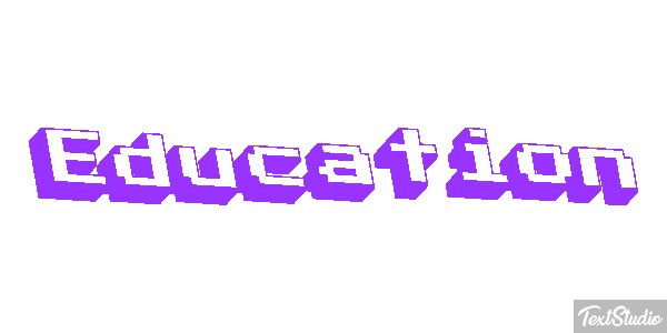 Education Efecto de texto