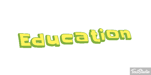 Education Efecto de texto