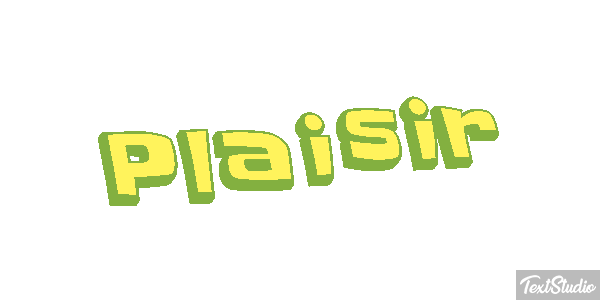 Plaisir Efekt tekstowy