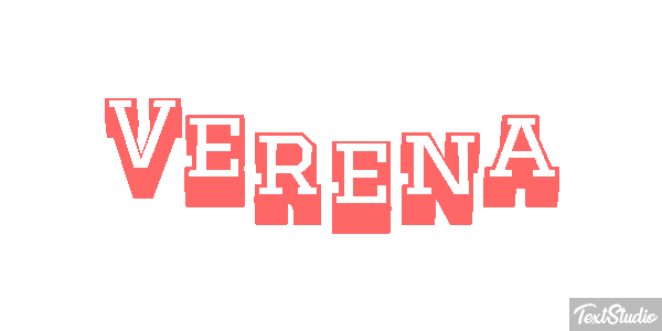 Verena Effet de texte