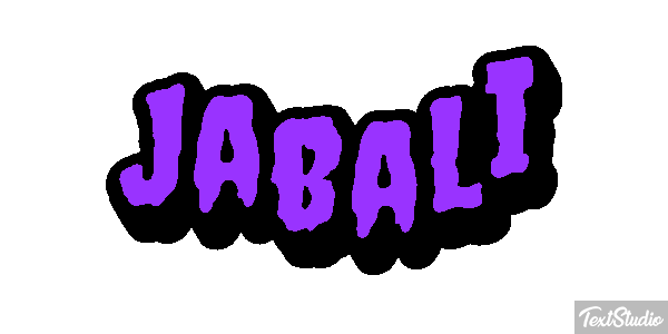 Jabalí Efecto de texto