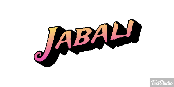 Jabalí Efecto de texto