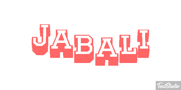 Jabalí Efecto de texto