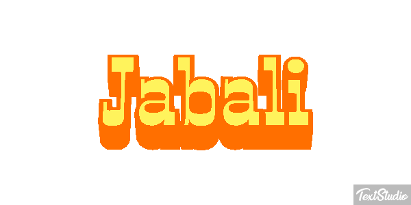 Jabalí Efecto de texto