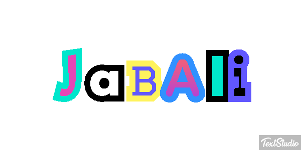 Jabalí Efecto de texto