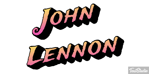 John Lennon Efeito do texto