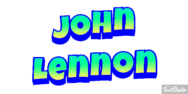 John Lennon Efeito do texto