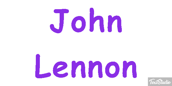 John Lennon Efeito do texto