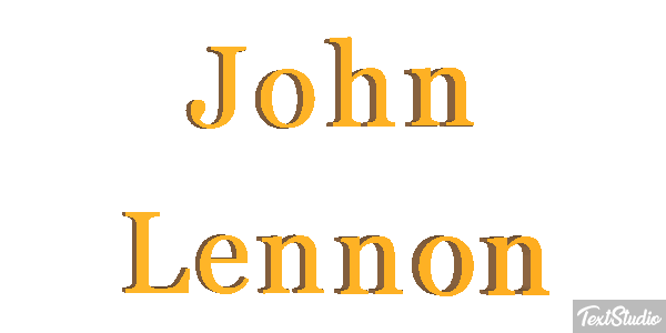 John Lennon Efeito do texto