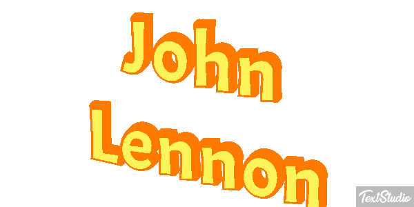 John Lennon Efeito do texto