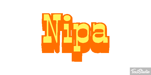 Nipa Text effect