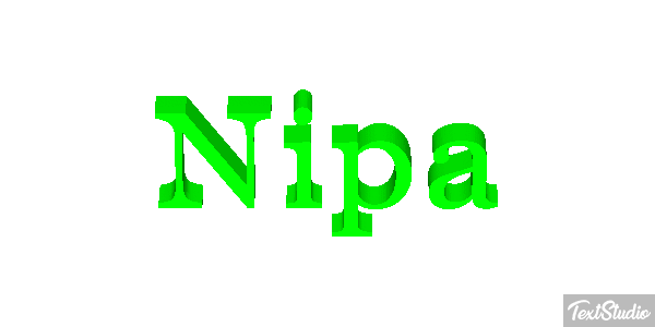 Nipa Text effect