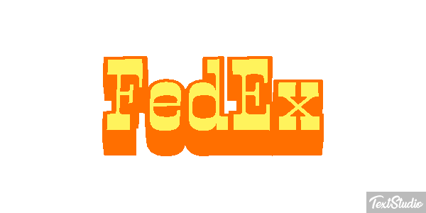 FedEx テキスト効果