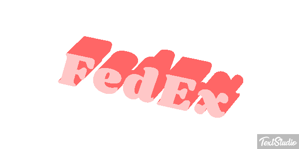 FedEx テキスト効果