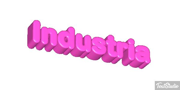 Indústria Text effect