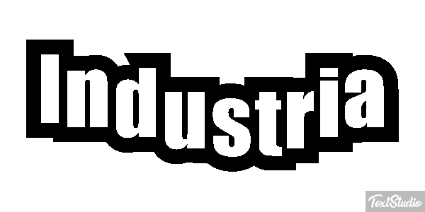 Indústria Text effect