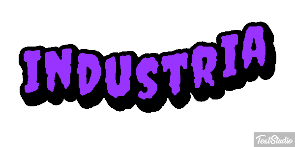 Indústria Text effect