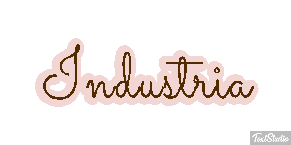 Indústria Text effect
