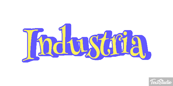 Indústria Text effect