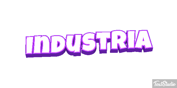 Indústria Text effect
