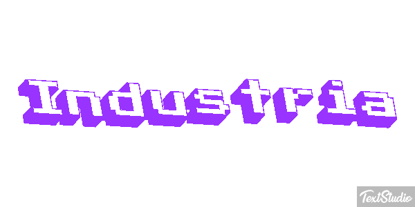 Indústria Text effect