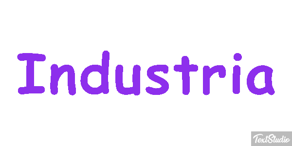Indústria Text effect