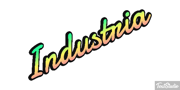 Indústria Text effect