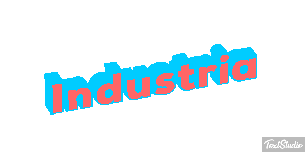 Indústria Text effect
