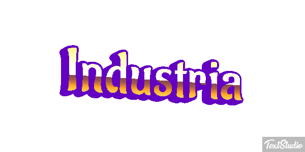Indústria Text effect