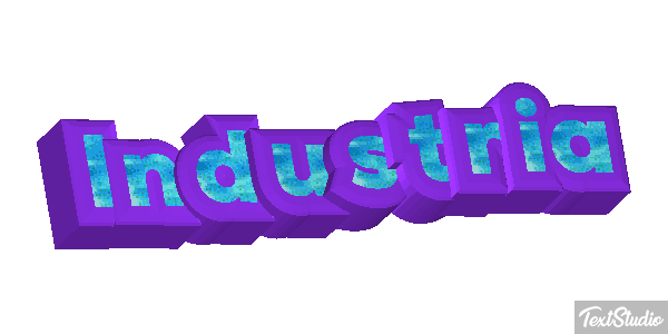 Indústria Text effect