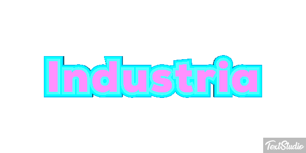 Indústria Text effect