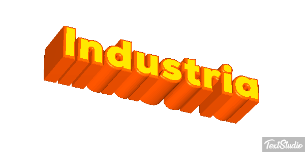 Indústria Text effect