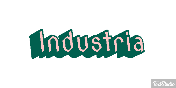 Indústria Text effect