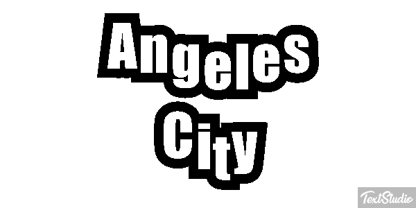 Angeles City Effetto testo