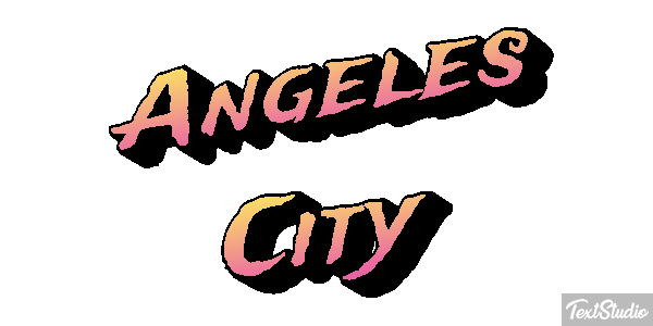 Angeles City Effetto testo