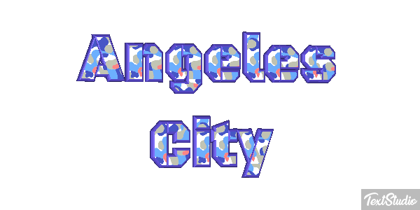 Angeles City Effetto testo