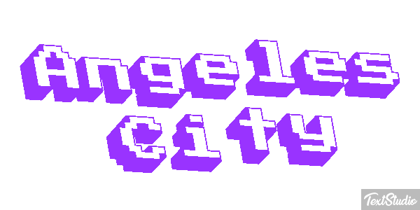 Angeles City Effetto testo