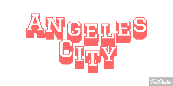 Angeles City Effetto testo