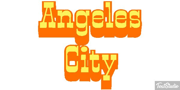 Angeles City Effetto testo