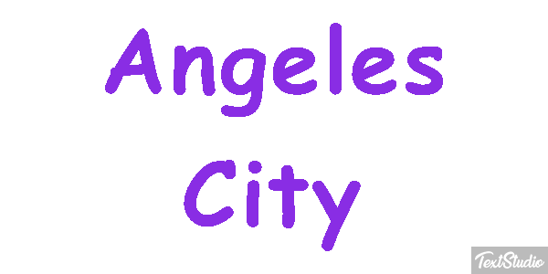 Angeles City Effetto testo