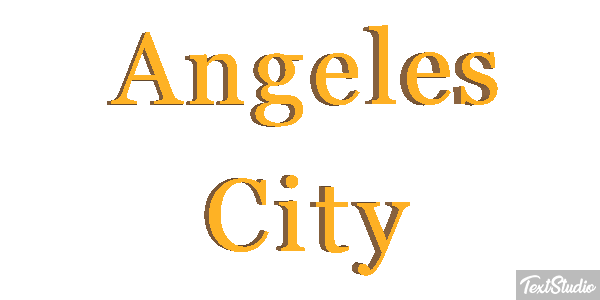 Angeles City Effetto testo