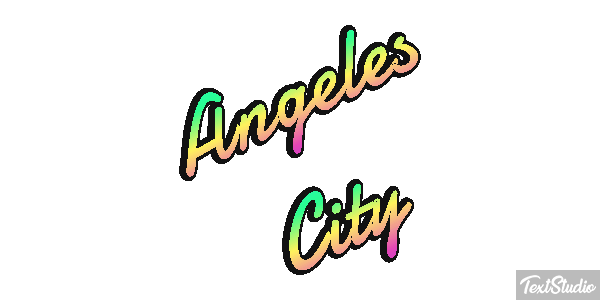 Angeles City Effetto testo
